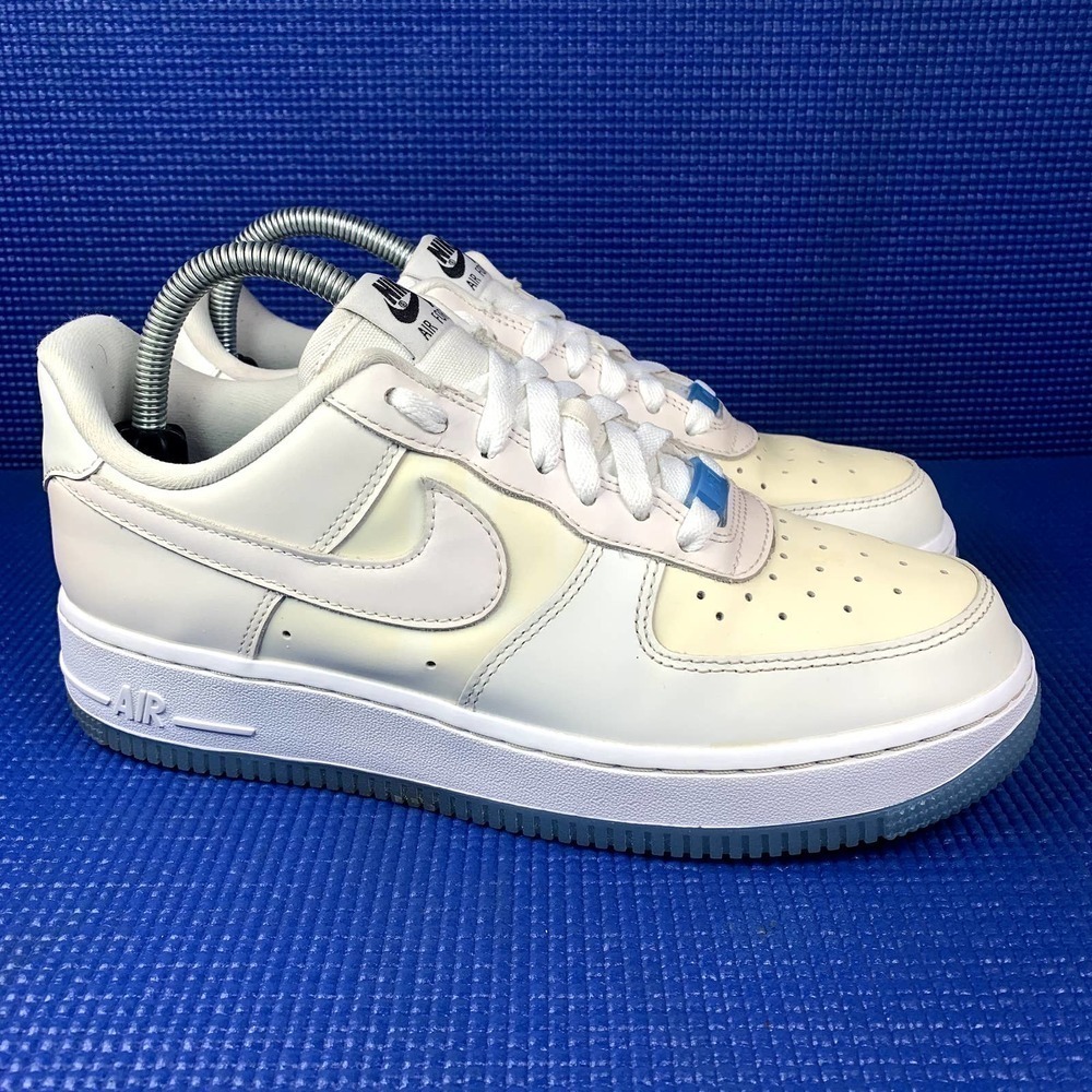 NIKE AIR FORCE 1 `07 LX UV Reactive Women Size 8.5 White Multi Shoes DA8301-100 - Picture 4 of 10